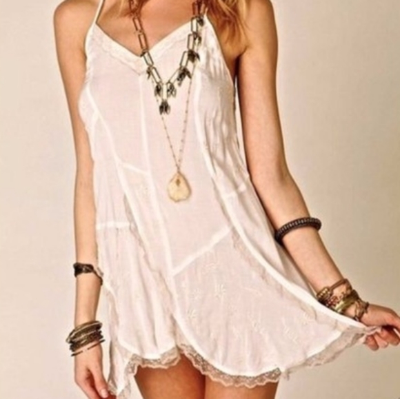 Free People Other - Free People White/Cream Semi-sheer Slip